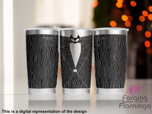 Non-Branded Jack's Suit (NBC) Laser-Engraved Tumbler