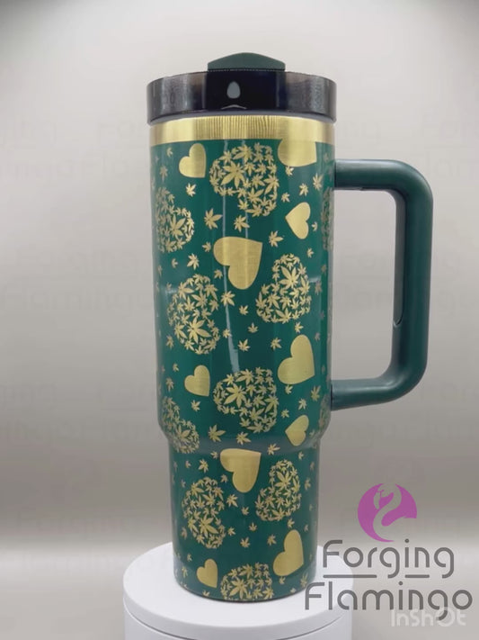 Stanley Pot Love Cannabis/Weed Laser-Engraved Tumbler