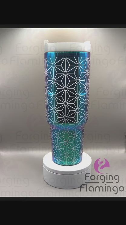 Rocketship Mars Bundle Tumbler Wrap SVG - Laser Engraving File for 20oz/30oz/40oz Tumblers | Digital Download