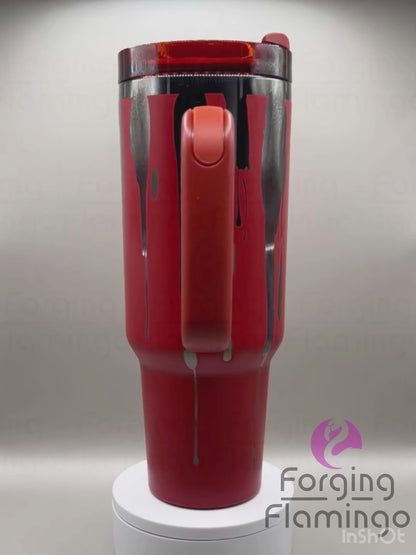 Vampire Bundle Tumbler Wrap SVG - Laser Engraving File for 20oz/30oz/40oz Tumblers | Digital Download